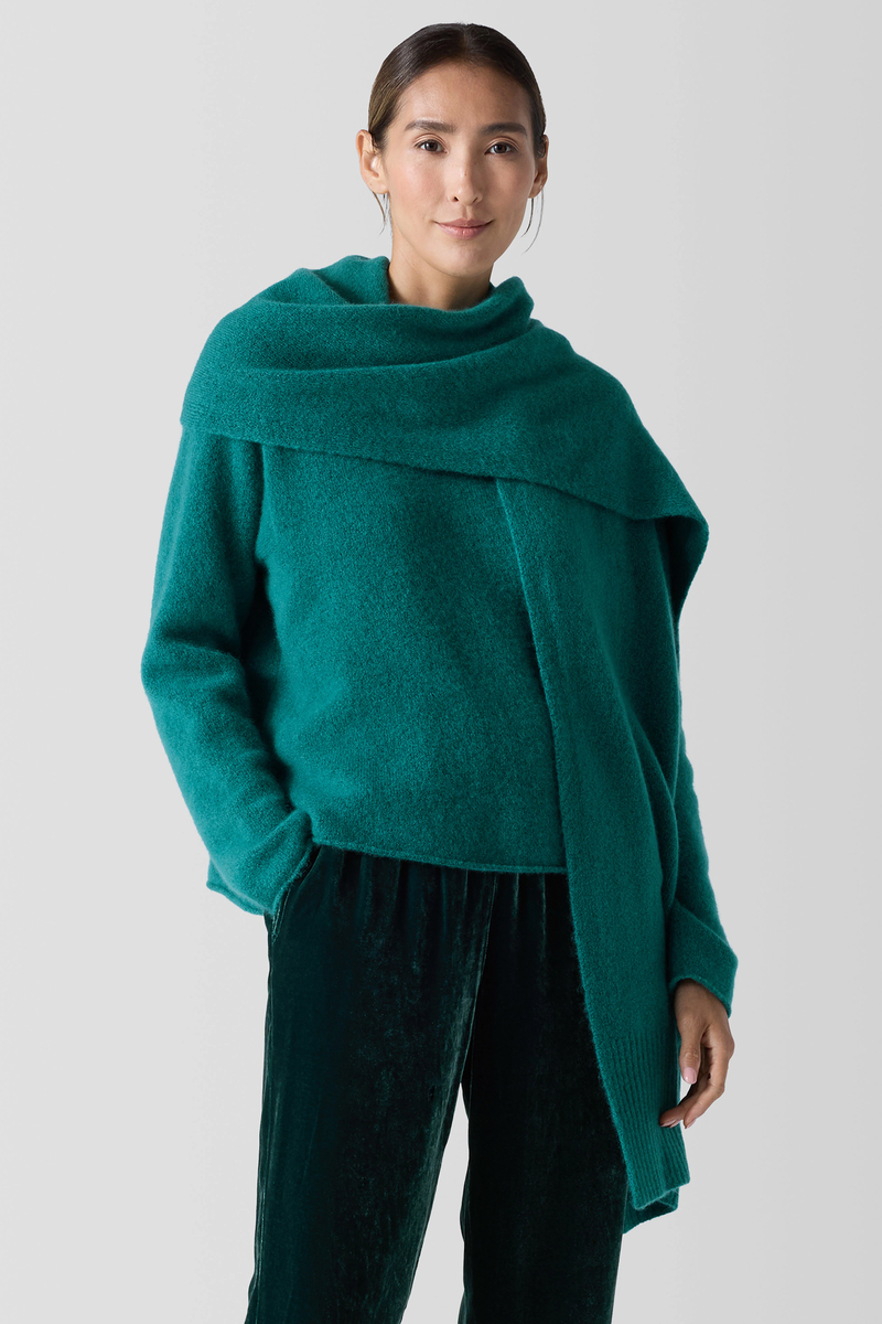 Textured Italian Leather Shopper Tote - Eileen Fisher Outlet