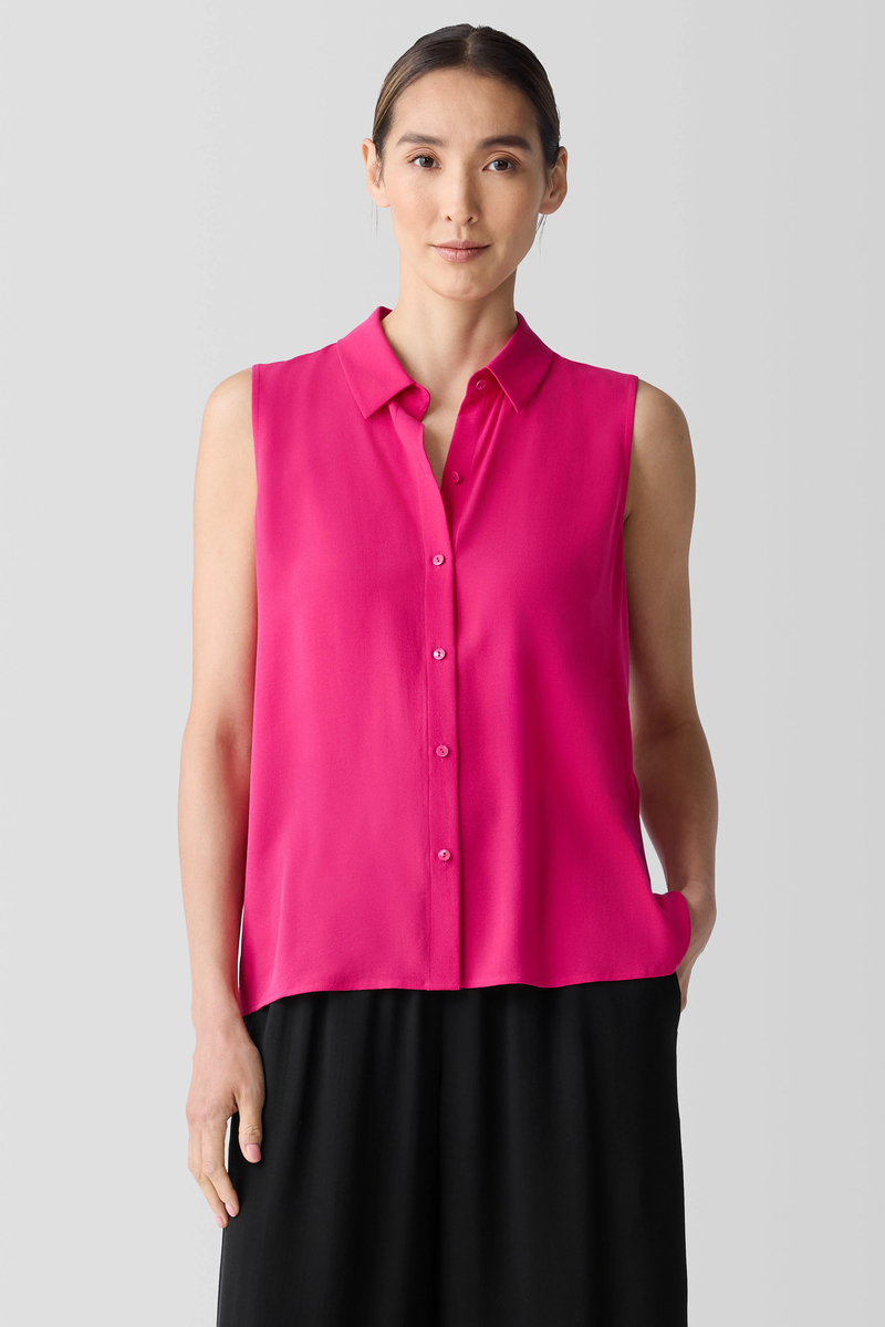 Washable Stretch Crepe Cargo Pant - Eileen Fisher Outlet