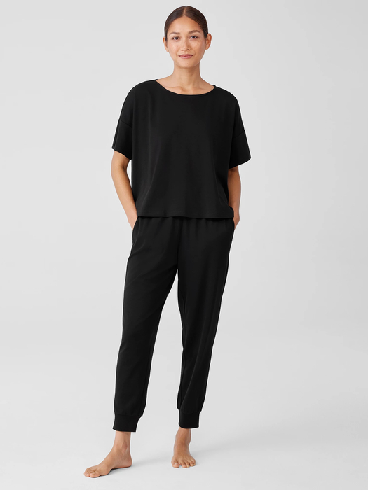 Organic Cotton Interlock Sleep Tee - Eileen Fisher Outlet