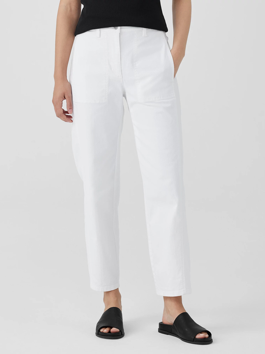 Organic Cotton Denim Lantern Jean - Eileen Fisher Outlet