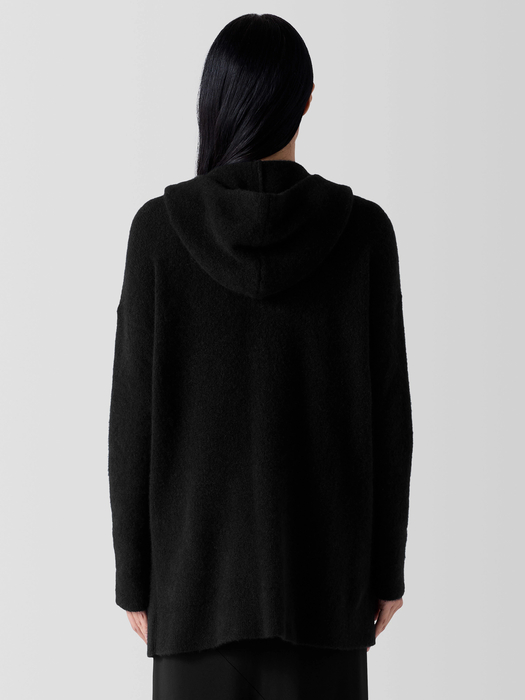 Cashmere Silk Bliss Hooded Cardigan - Eileen Fisher Outlet