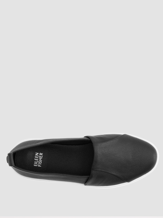 Perks Leather Platform Sneaker - Eileen Fisher Outlet