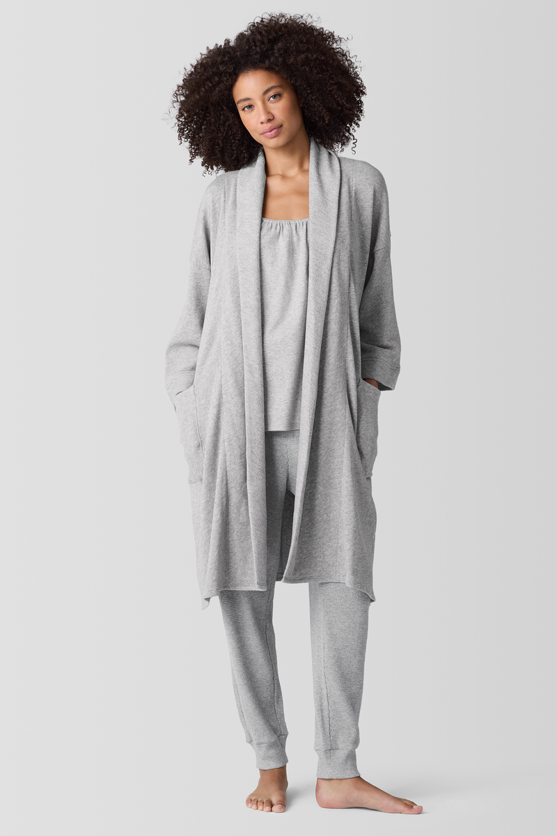 Mélange Organic Cotton Interlock Cami Sleep Dress - Eileen Fisher Outlet