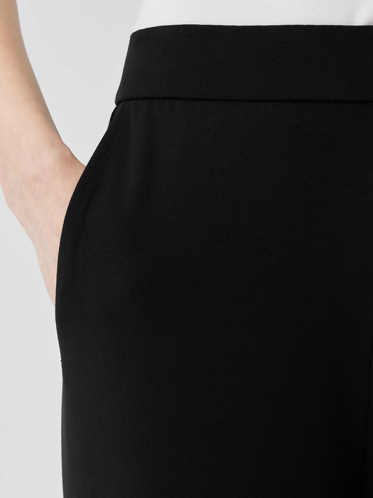 Stretch Jersey Knit Straight Pant - Eileen Fisher Outlet