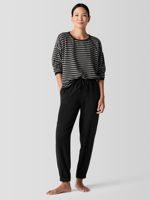 Cozy Brushed Terry Hug Jogger Pant - Eileen Fisher Outlet