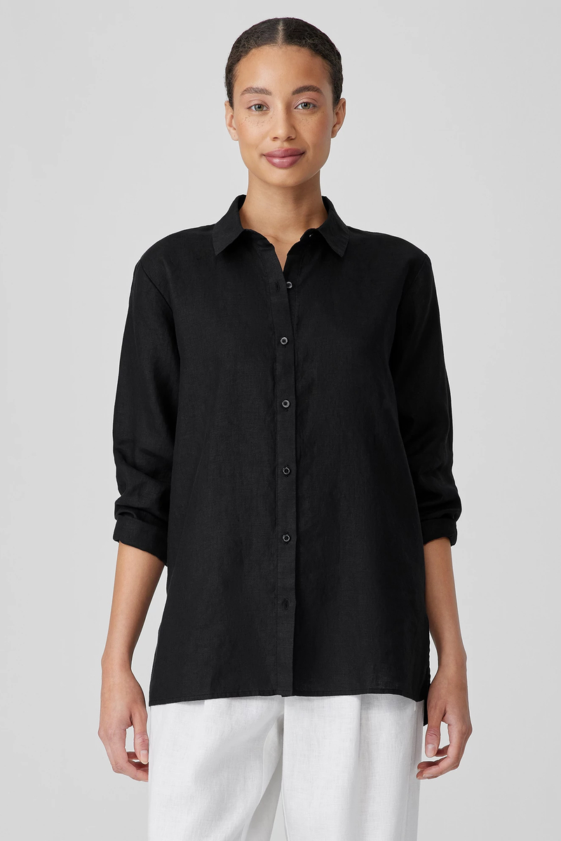 Washable Stretch Crepe Wide-Leg Pant - Eileen Fisher Outlet