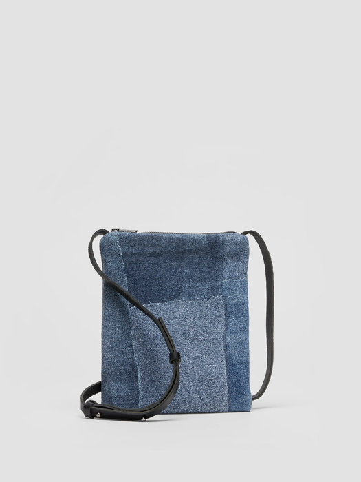Waste No More Denim Crossbody Bag - Eileen Fisher Outlet