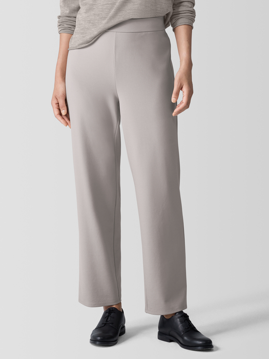 Washable Flex Ponte Straight Pant - Eileen Fisher Outlet