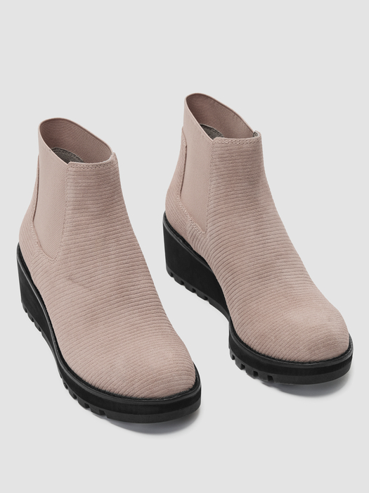 Chelsea Corduroy Wedge Bootie - Eileen Fisher Outlet