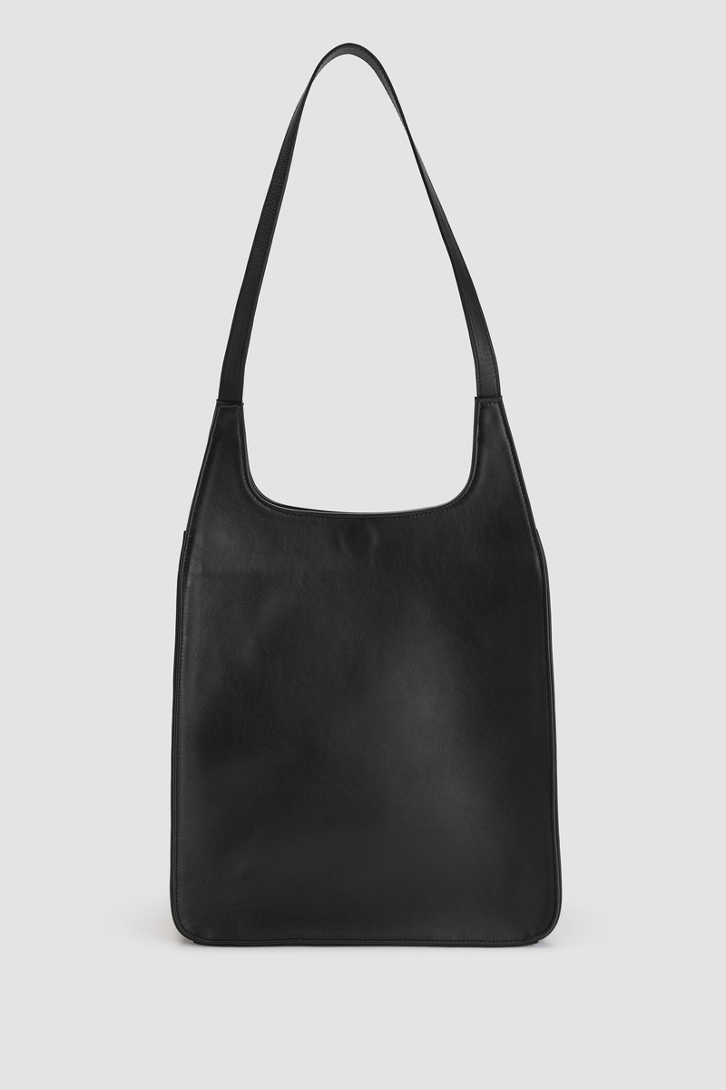 Textured Italian Leather Shopper Tote - Eileen Fisher Outlet