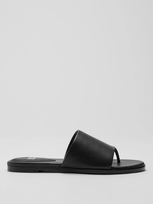 Edge Leather Slide Sandal - Eileen Fisher Outlet