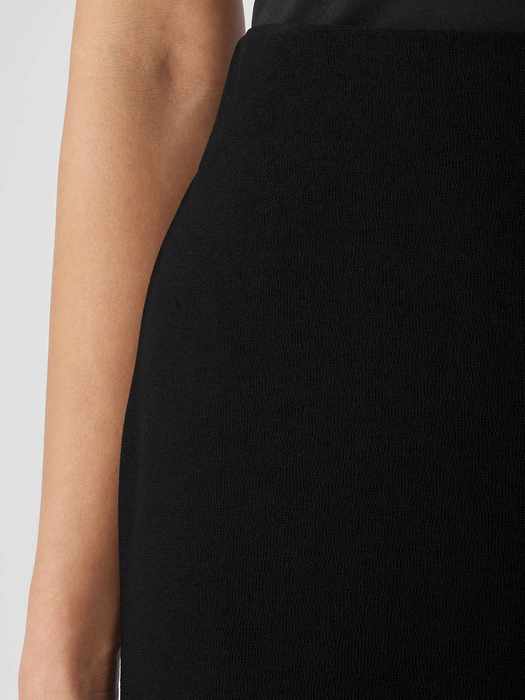 Washable Stretch Crepe High-Waisted Wide Pant - Eileen Fisher Outlet