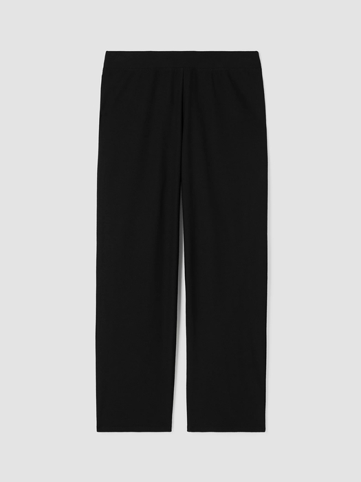 Washable Stretch Crepe Straight Pant - Eileen Fisher Outlet