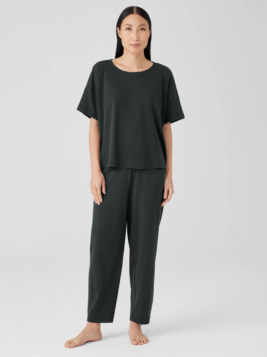 Organic Cotton Interlock Sleep Tee - Eileen Fisher Outlet