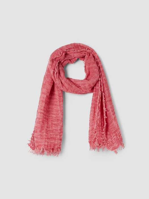 Textured Maltinto Wool Gauze Scarf - Eileen Fisher Outlet