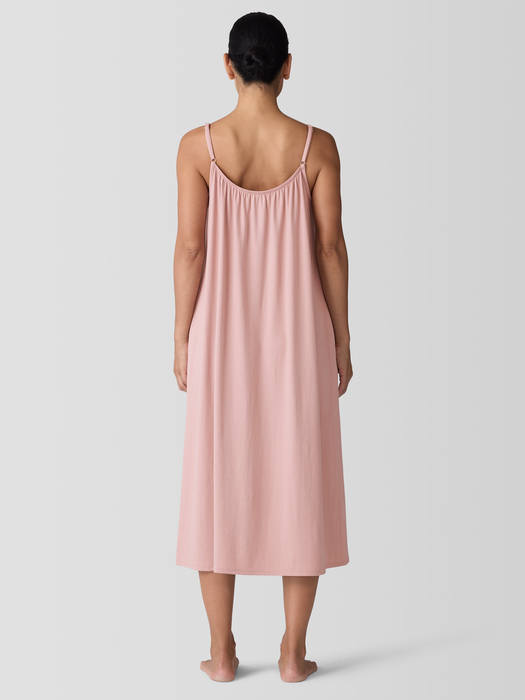 Organic Cotton Interlock Cami Sleep Dress - Eileen Fisher Outlet
