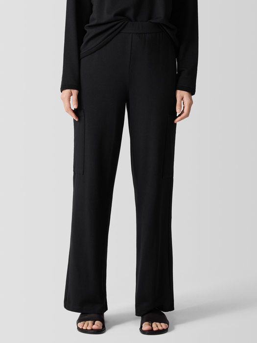 Cozy Brushed Terry Hug Cargo Pant - Eileen Fisher Outlet