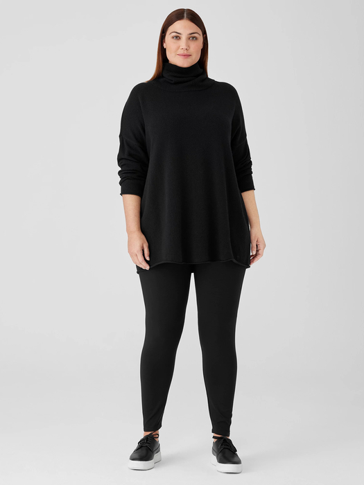 Stretch Jersey Knit Leggings - Eileen Fisher Outlet