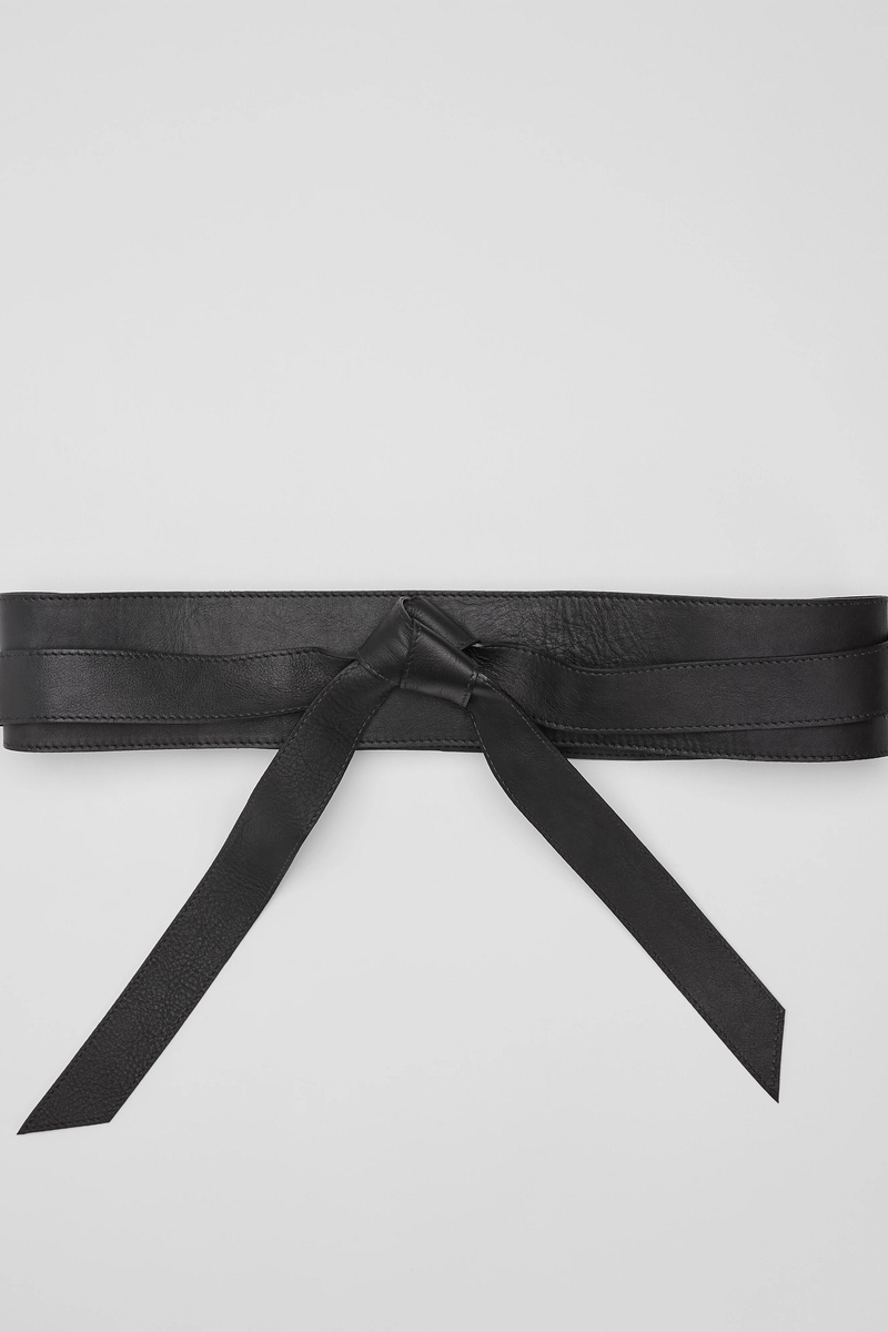 Buttery Leather Wrap Belt - Eileen Fisher Outlet