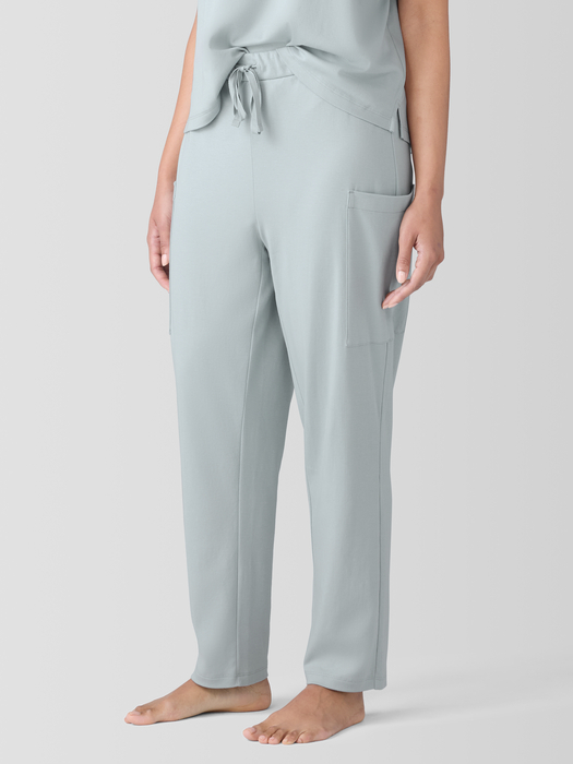 Organic Cotton Interlock Slouchy Sleep Pant - Eileen Fisher Outlet
