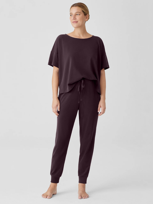 Organic Cotton InterlockJogger Sleep Pant - Eileen Fisher Outlet
