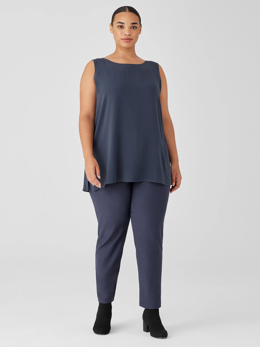 Washable Stretch Crepe Pant - Eileen Fisher Outlet