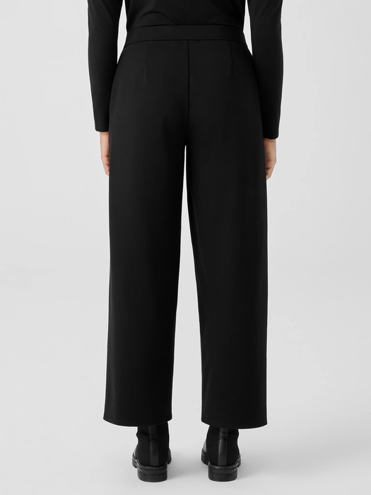 Washable Flex Ponte Wide-Leg Pant - Eileen Fisher Outlet