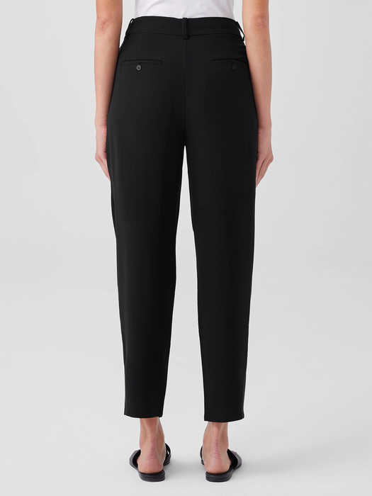 Silk Georgette Crepe Carrot Pant - Eileen Fisher Outlet
