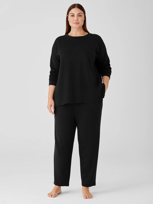 Cozy Brushed Terry Hug Slouchy Pant - Eileen Fisher Outlet