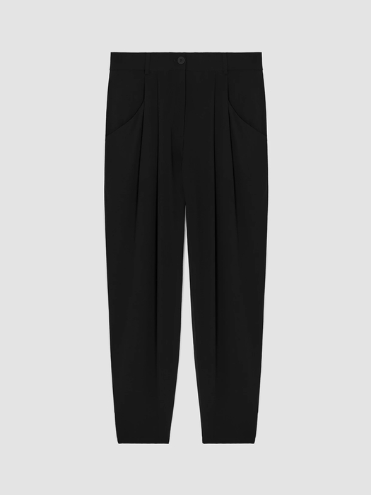 Silk Georgette Crepe Carrot Pant - Eileen Fisher Outlet