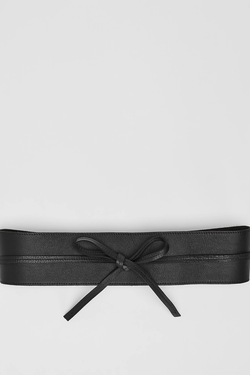 Buttery Leather Wrap Belt - Eileen Fisher Outlet