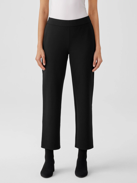 Washable Flex Ponte Straight Pant - Eileen Fisher Outlet