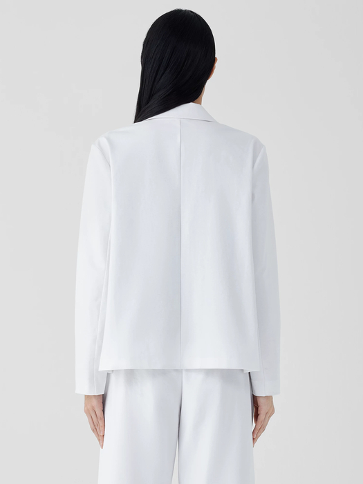 Cotton Ponte Blazer - Eileen Fisher Outlet