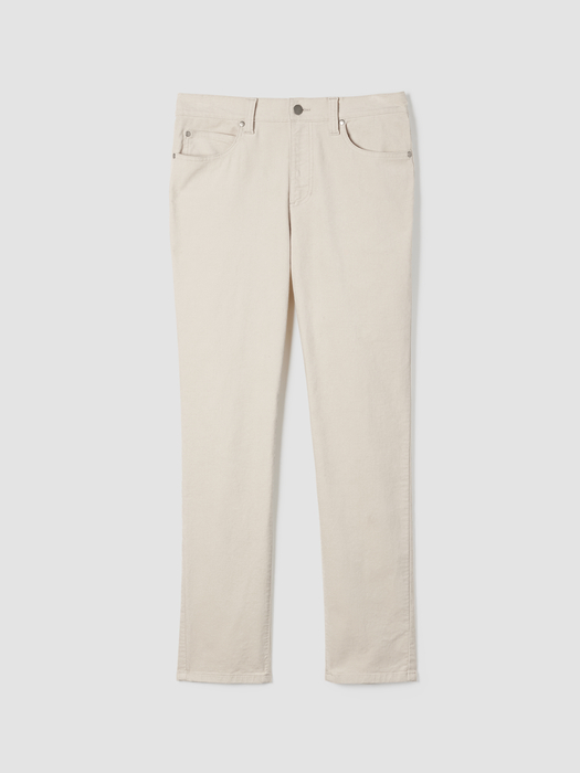 Organic Cotton Stretch Velveteen Pant - Eileen Fisher Outlet