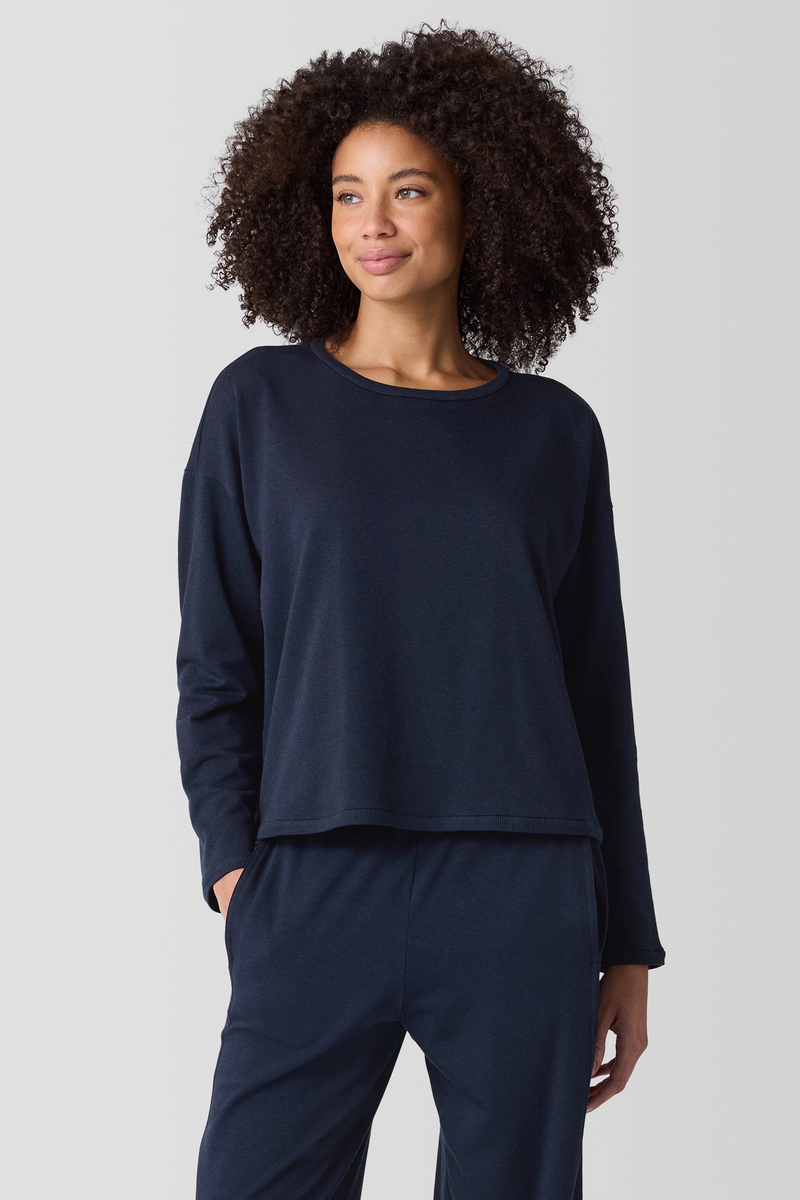 Cozy Brushed Terry Hug Cargo Pant - Eileen Fisher Outlet