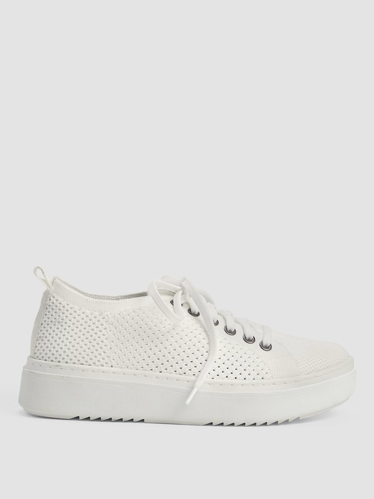 Peris Recycled Stretch Knit Wedge Sneaker - Eileen Fisher Outlet