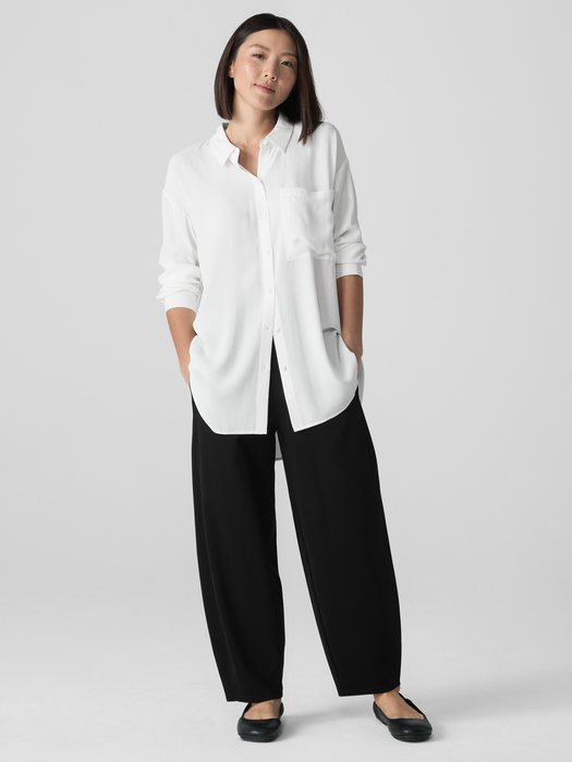 Washable Flex PonteLantern Pant - Eileen Fisher Outlet