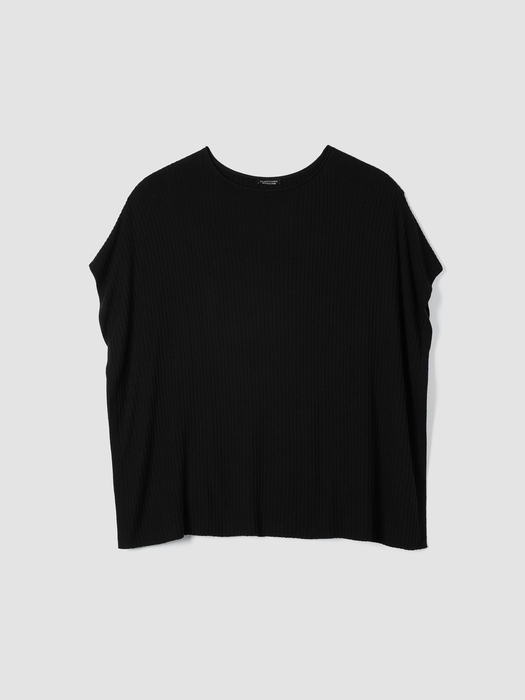 Peruvian Cotton Blend Poncho - Eileen Fisher Outlet