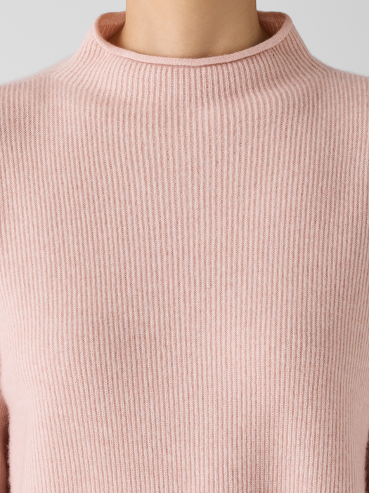 Italian Cashmere Funnel Neck Top - Eileen Fisher Outlet