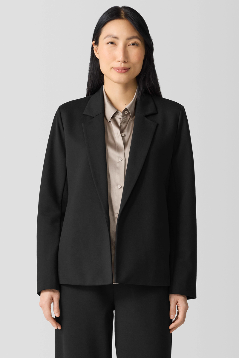 Washable Flex Ponte Wide-Leg Pant - Eileen Fisher Outlet