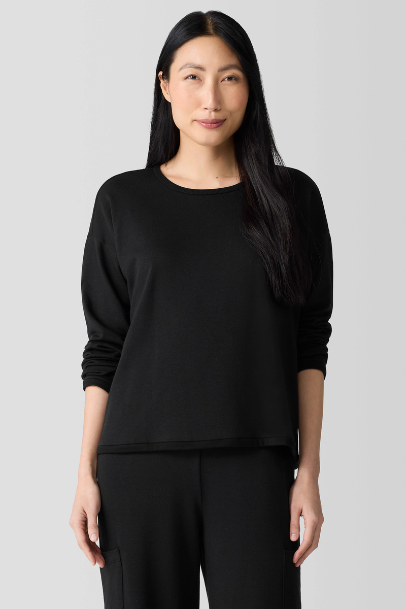 Cozy Brushed Terry Hug Cargo Pant - Eileen Fisher Outlet