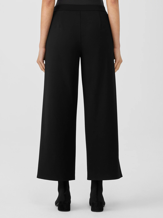 Washable Flex Ponte Wide-Leg Pant - Eileen Fisher Outlet