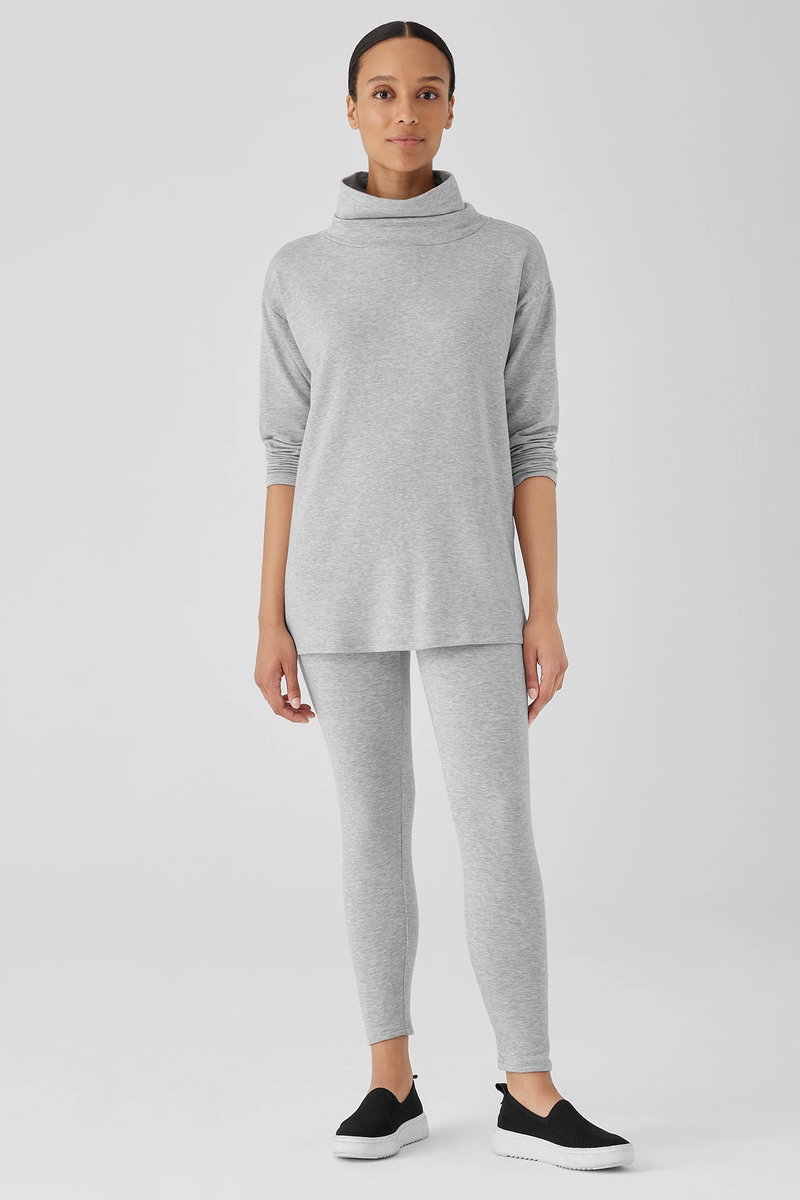 Stretch Jersey Knit Leggings - Eileen Fisher Outlet