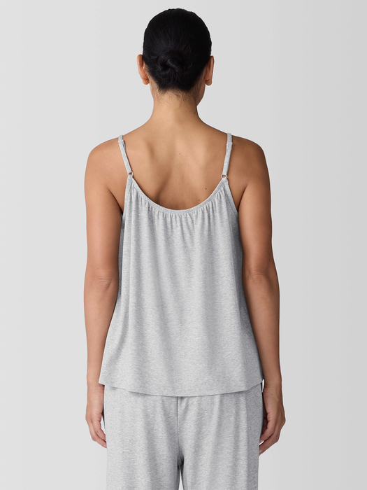 Mélange Organic Cotton Interlock Sleep Cami - Eileen Fisher Outlet