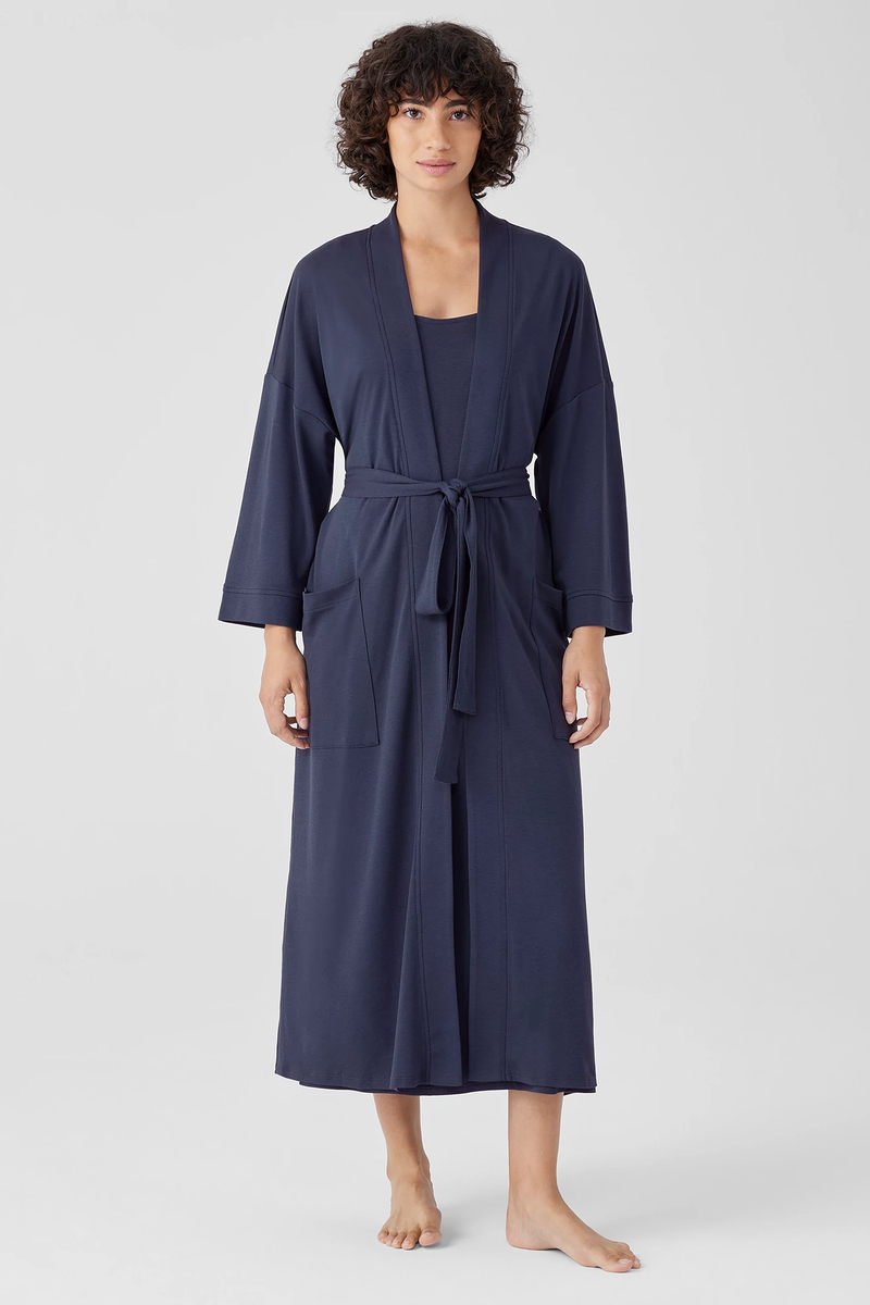 Organic Cotton Interlock Sleep Jumpsuit - Eileen Fisher Outlet
