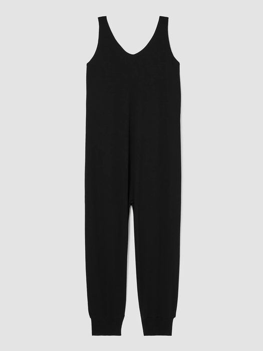 Organic Cotton Interlock Sleep Jumpsuit - Eileen Fisher Outlet