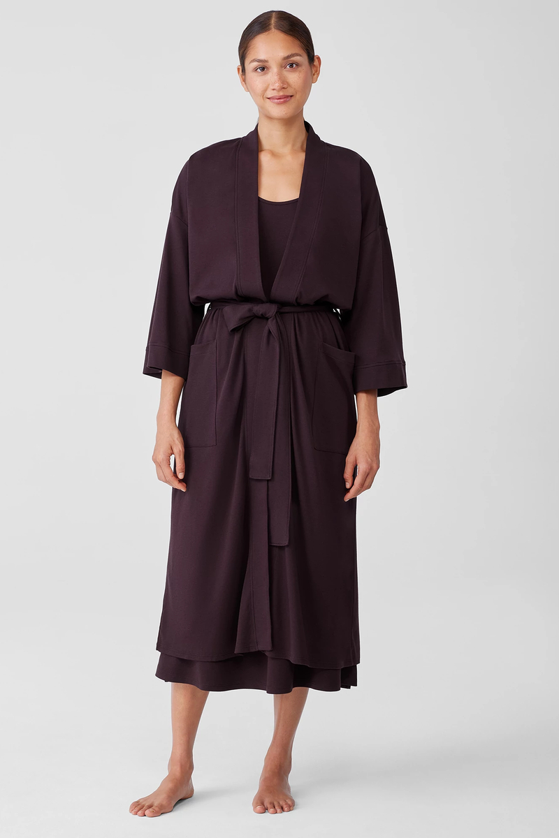 Organic Cotton Interlock Sleep Jumpsuit - Eileen Fisher Outlet