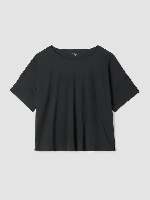 Organic Cotton Interlock Sleep Tee - Eileen Fisher Outlet