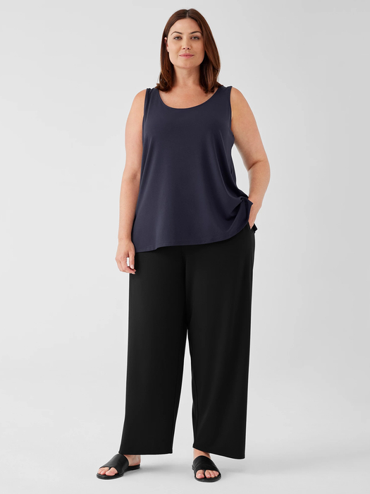 Stretch Jersey Knit Straight Pant - Eileen Fisher Outlet