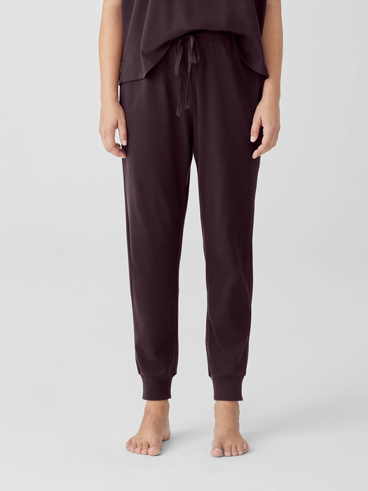 Organic Cotton InterlockJogger Sleep Pant - Eileen Fisher Outlet
